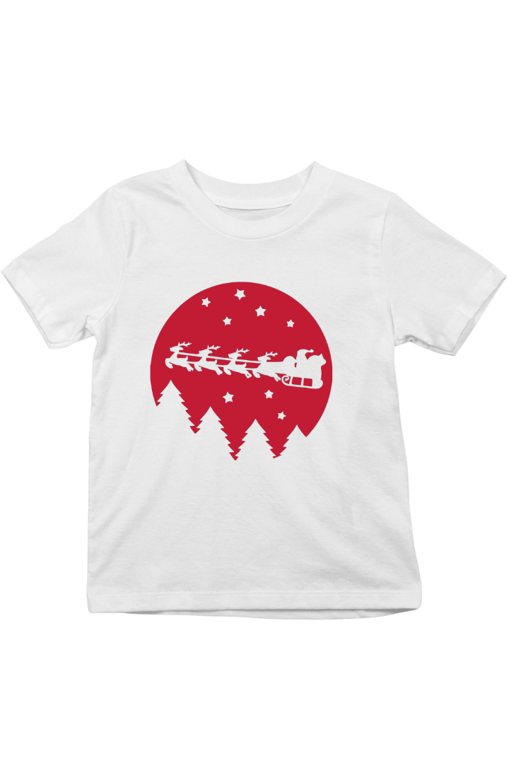 Kids Christmas Theme Unisex Regular Fit Tshirt