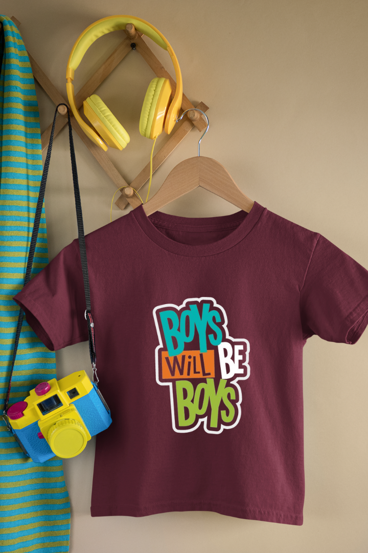 Boys Will Be Boys- Kids Unisex Regular t-shirt