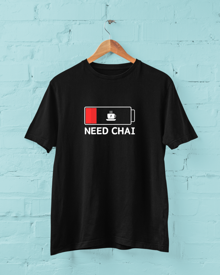 Need Chai Graphic Regular Fit T-shirt