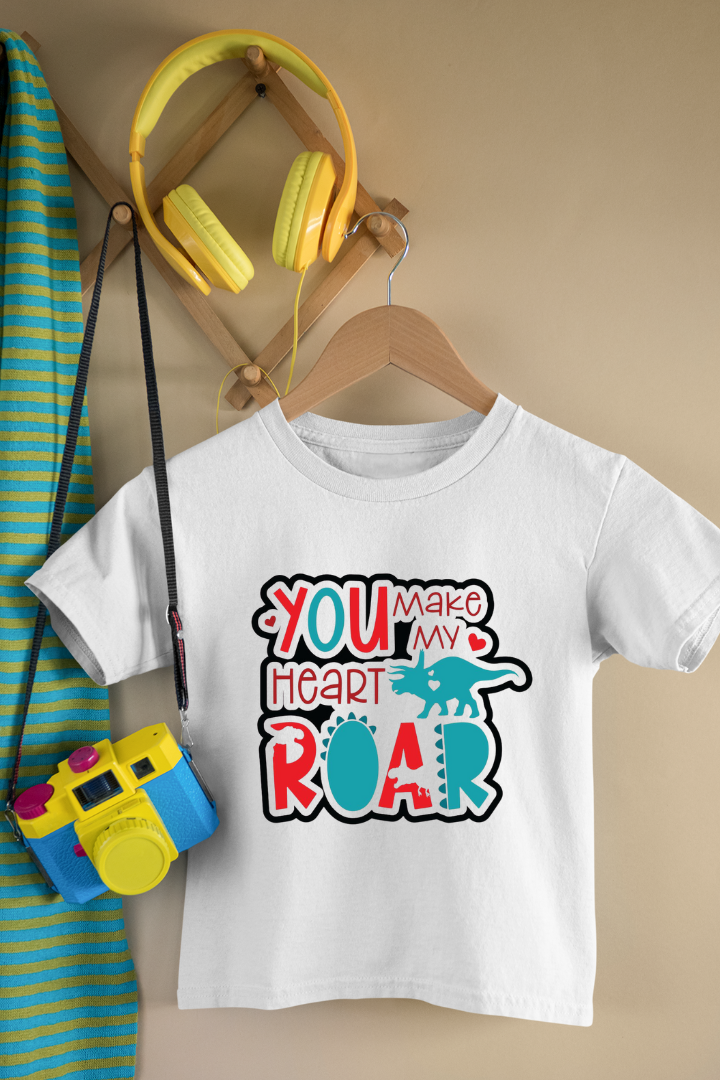 You Make My Heart Roar Kids Unisex Regular t-shirt