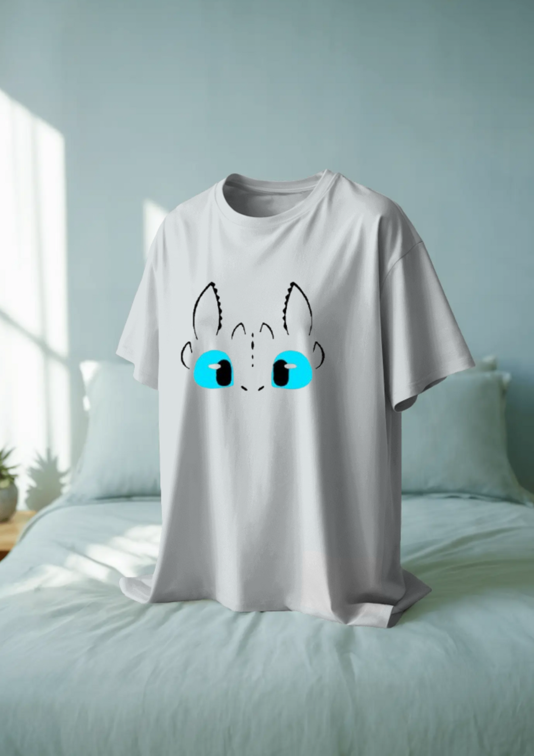 Toothless Friendship Theme Unisex Regular Fit T-shirt
