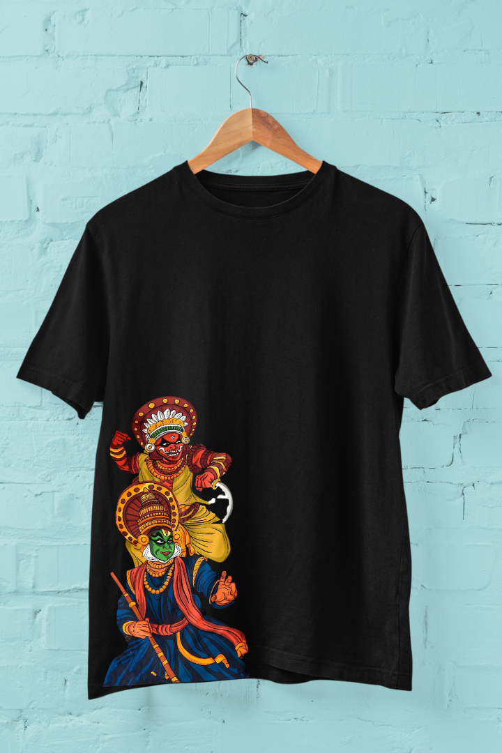 Traditional Dance Print Unisex Premium Cotton T-shirt