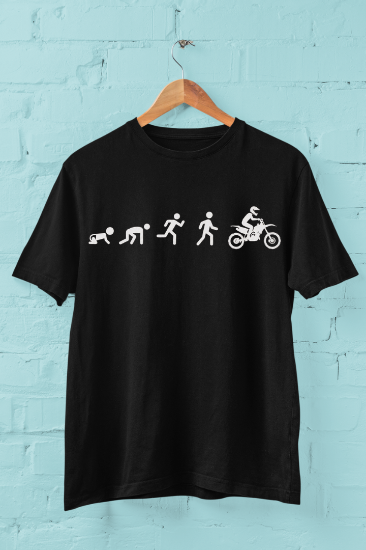 Biker Evolution Unisex Cotton T-shirt