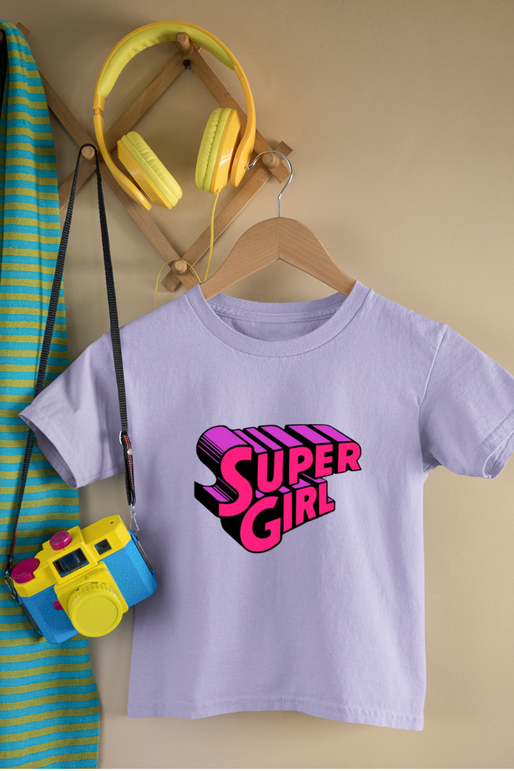 Super Girl Kids Unisex Regular t-shirt