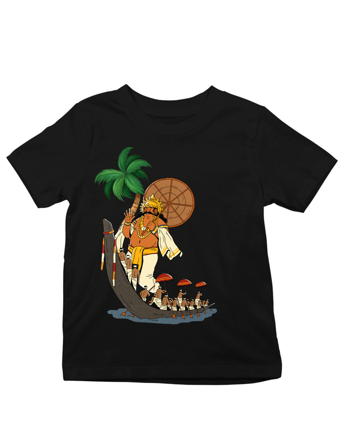 Chundanvallam Onam Theme Kids Unisex Regular t-shirt