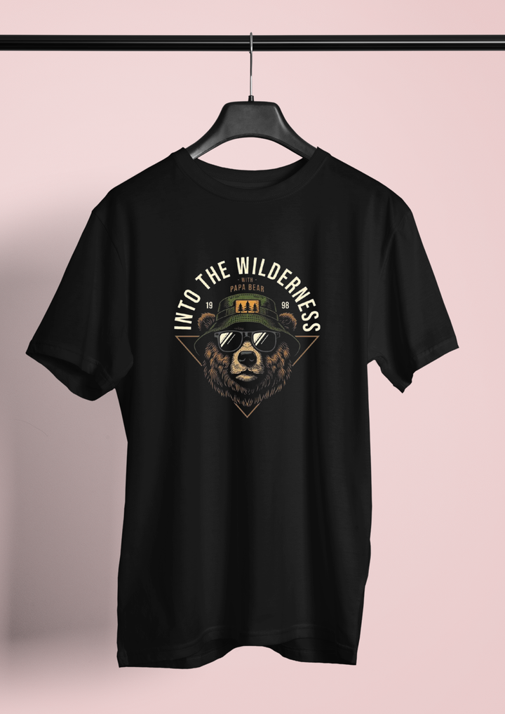 Into The Wilderness Unisex Cotton Regular fit T-shirt