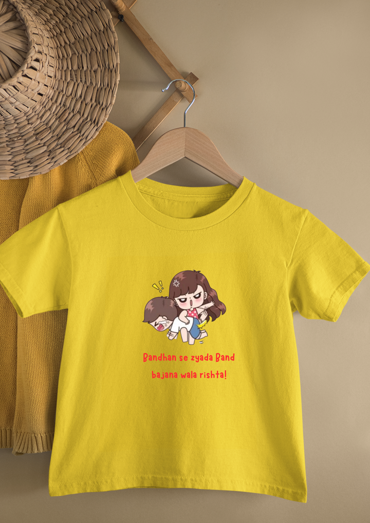 Bandhan Se Zada Rakshabandhan Theme Kids Unisex Regular t-shirt