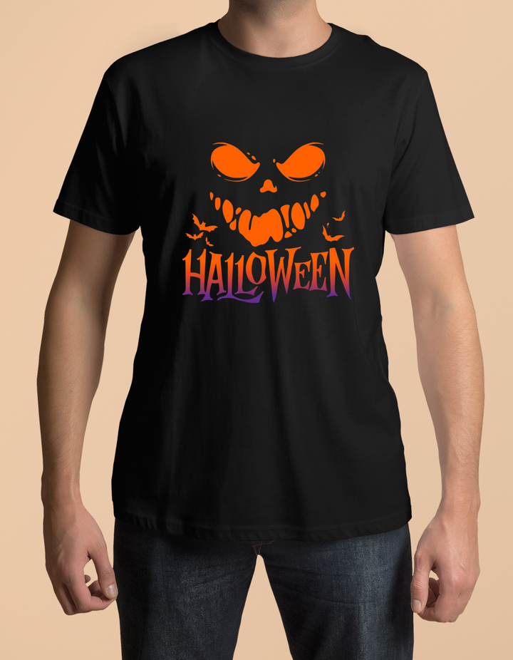 Halloween Theme Print Adult Unisex Regular Fit T-shirt