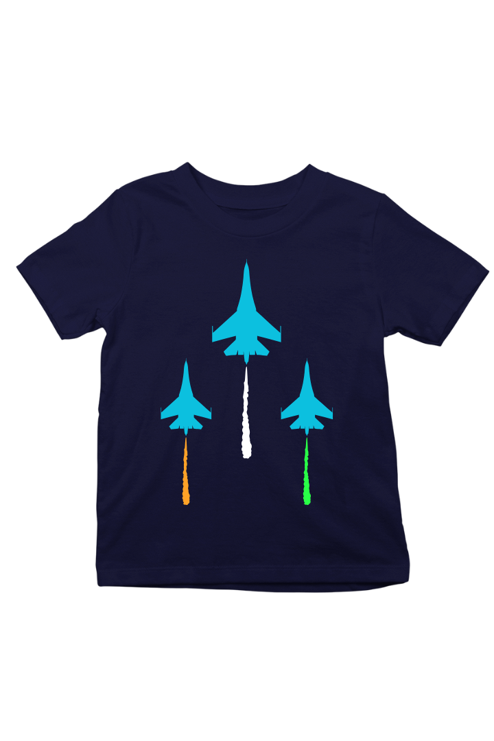 Jet Tricolor Kids Unisex Regular t-shirt