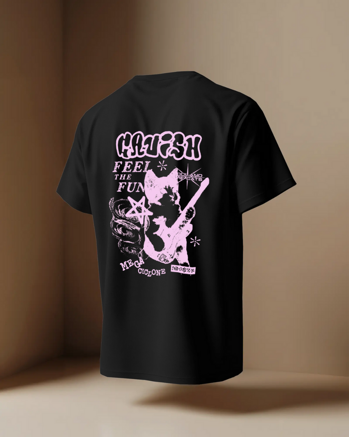 Neon Riot Oversize Unisex T-shirts - Front and Back print