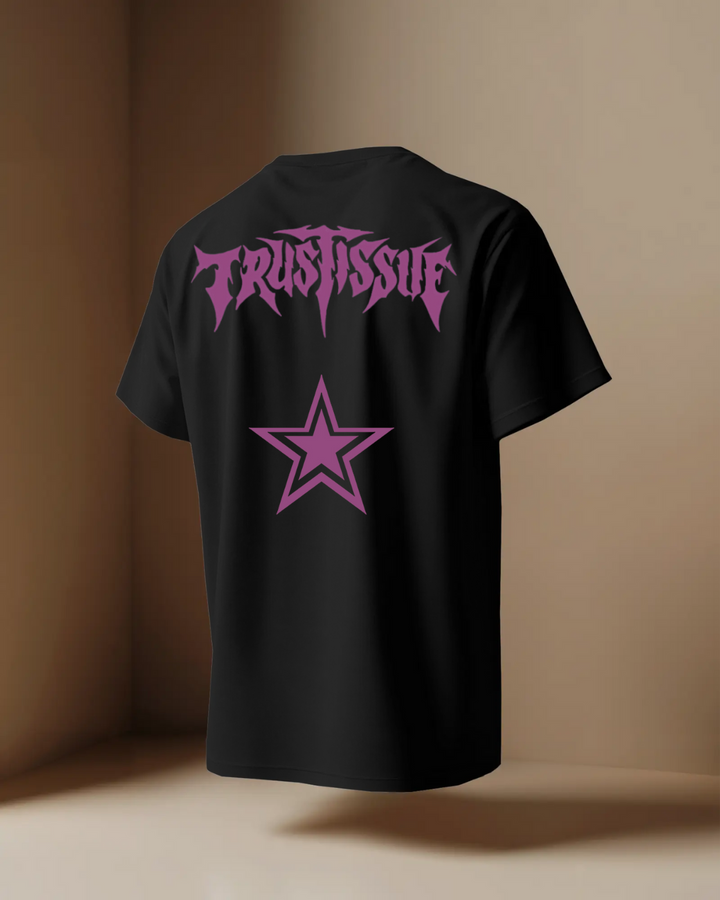 Trust Issue Oversize Unisex T-shirts - Front and Back print