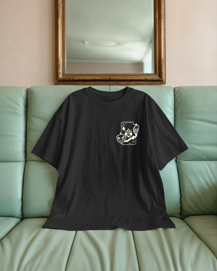 Luffy Oversize Unisex T-shirts - Front and Back print