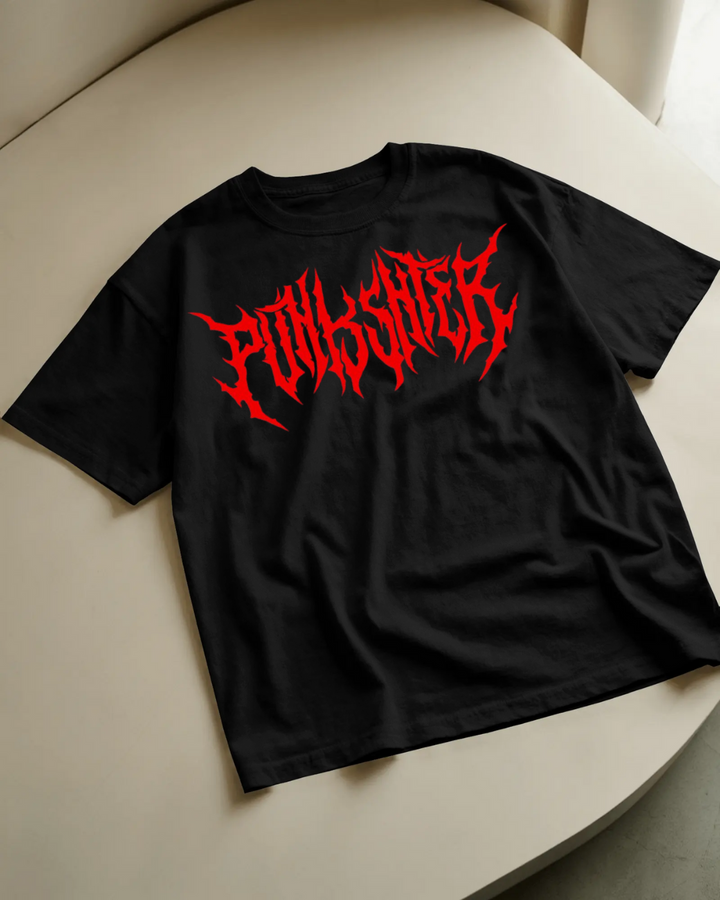 Punkshter Oversize Unisex T-shirts - Front and Back print