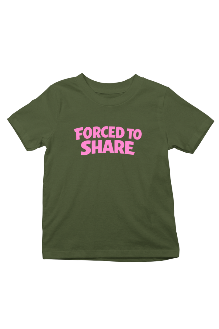 Siblings Theme Print Kids Unisex t-shirt