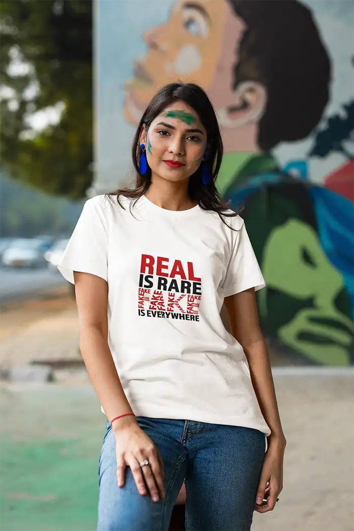 Real Is Rare - Women Regular Fit