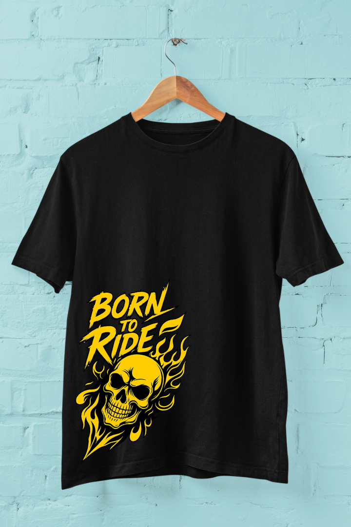 Born To Ride Unisex Cotton T-shirt