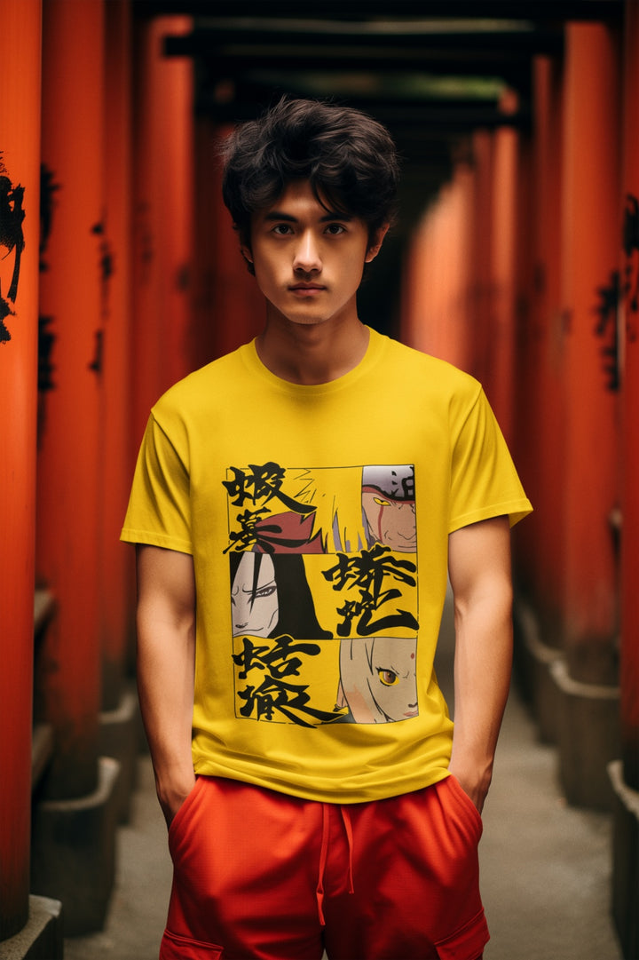 Anime Tees- Men Regular Fit