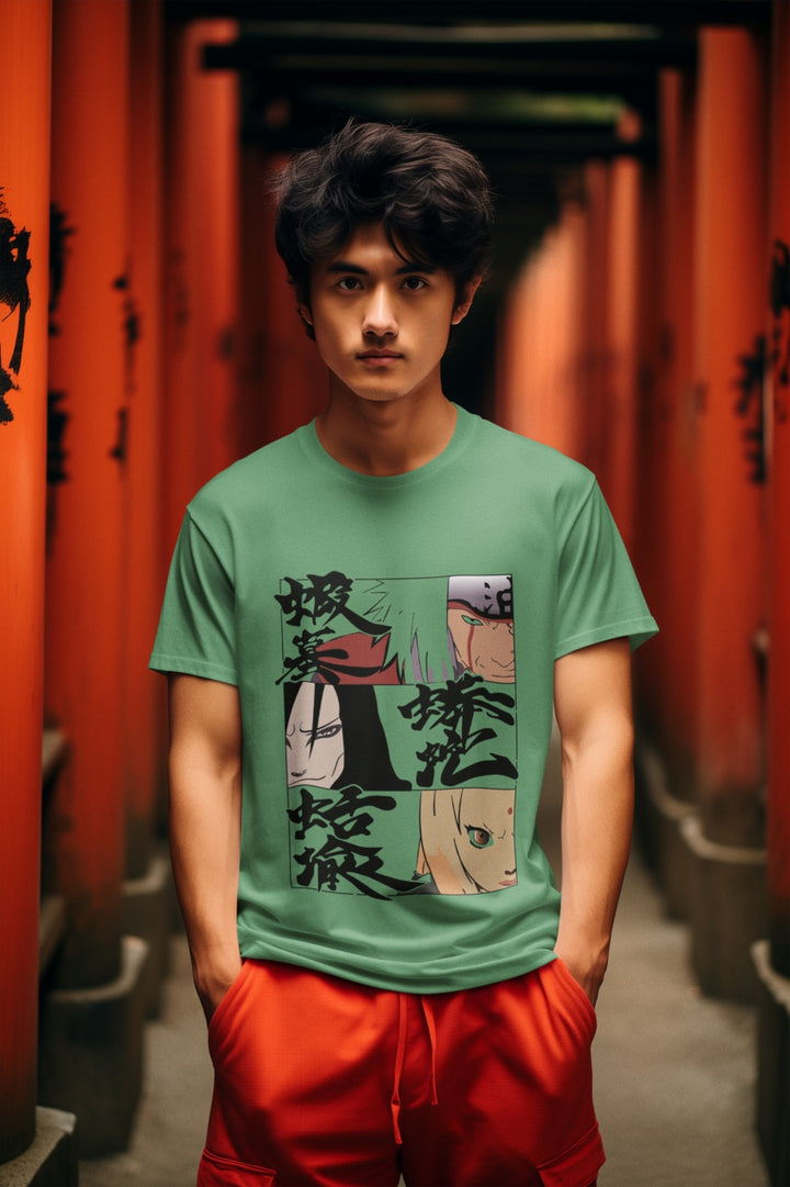 Anime Tees- Men Regular Fit