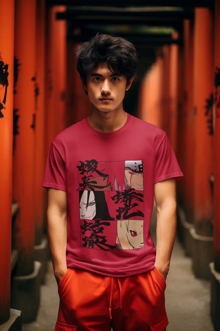 Anime Tees- Men Regular Fit