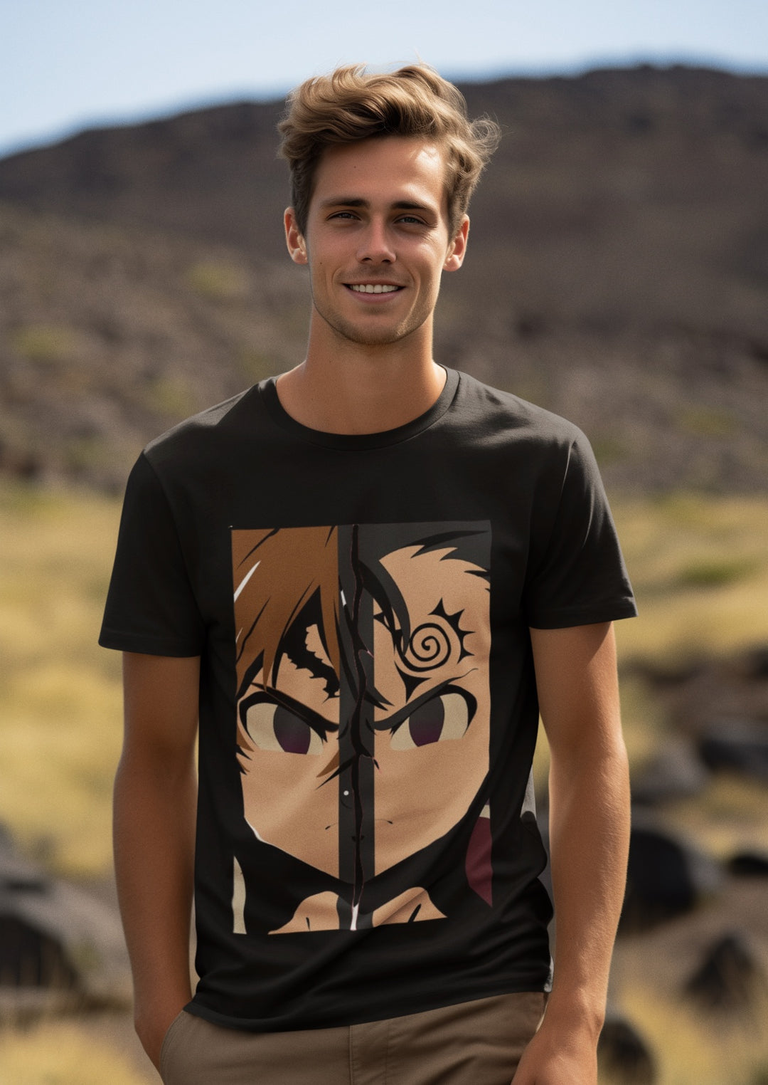 Anime Tees- Men Regular Fit