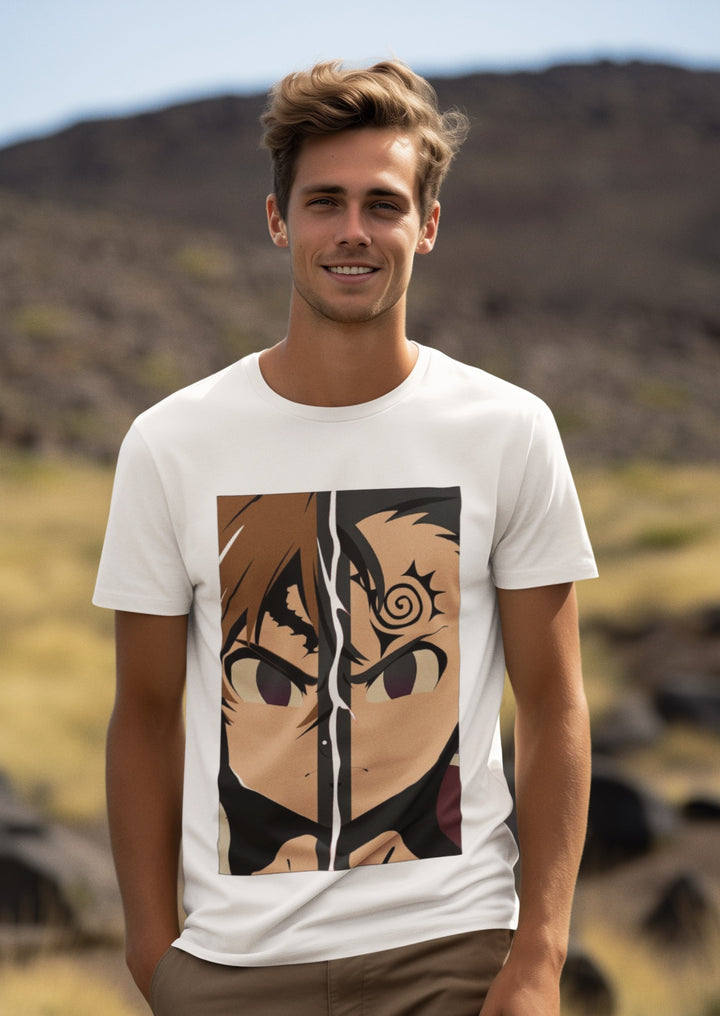 Anime Tees- Men Regular Fit