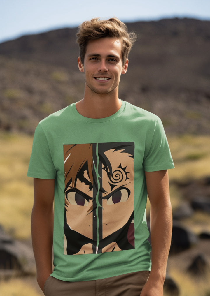 Anime Tees- Men Regular Fit