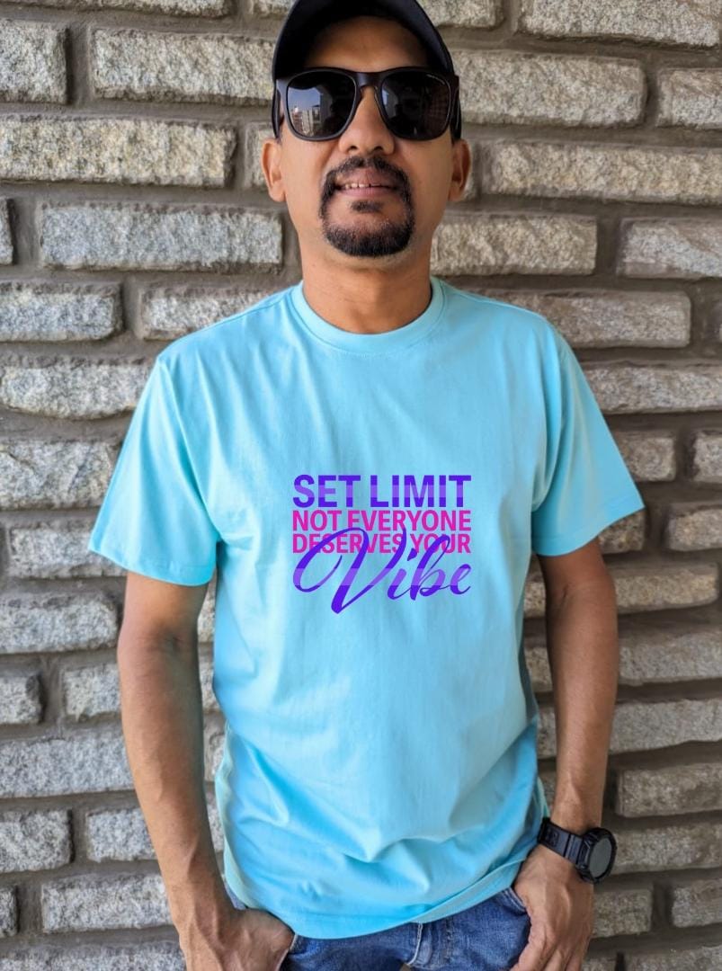 Set Limit, Not Everyone Deserves Your Vibe - Men Regular Fit