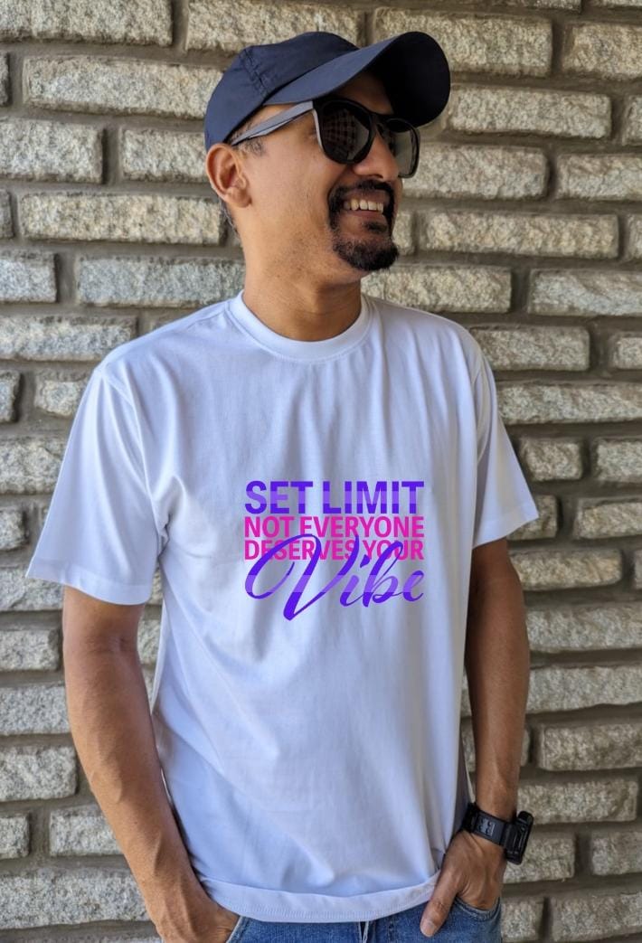 Set Limit, Not Everyone Deserves Your Vibe - Men Regular Fit