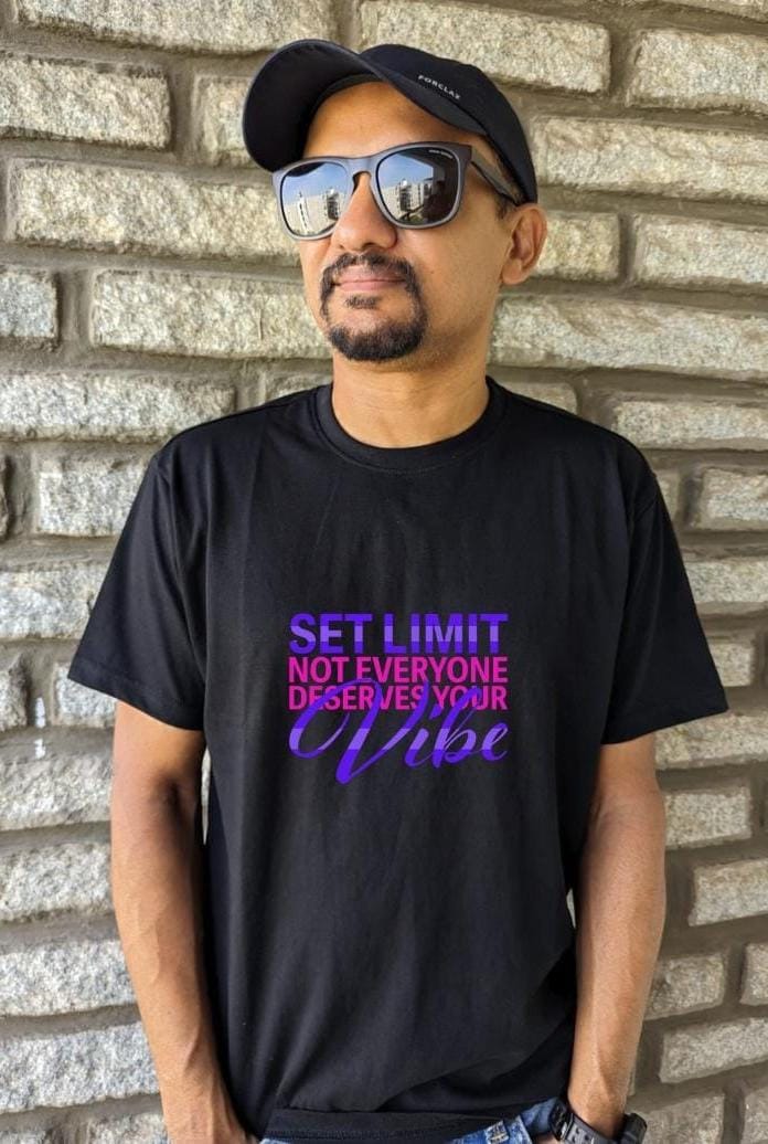 Set Limit, Not Everyone Deserves Your Vibe - Men Regular Fit