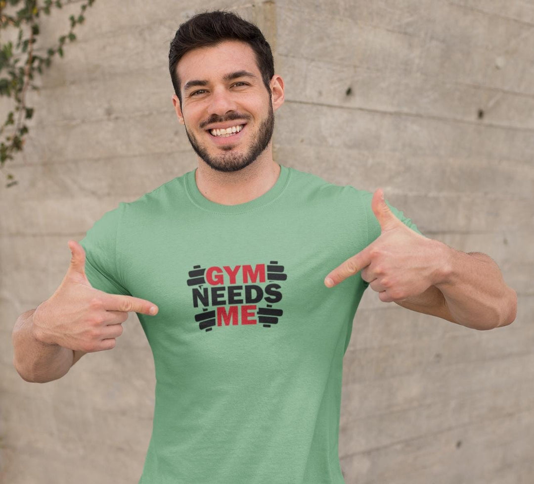 Gym Needs Me- Men Regular Fit