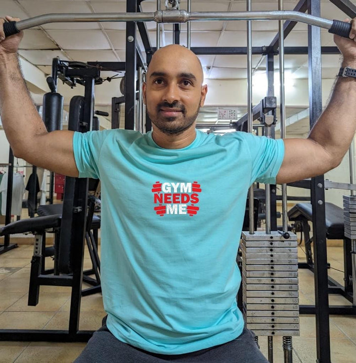 Gym Needs Me- Men Regular Fit