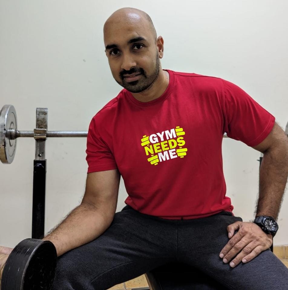 Gym Needs Me- Men Regular Fit