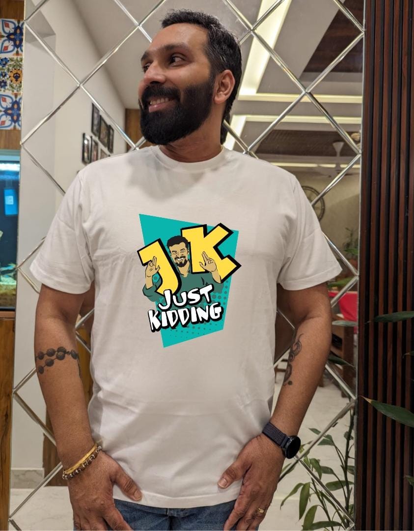 Just Kidding- Men Regular Fit