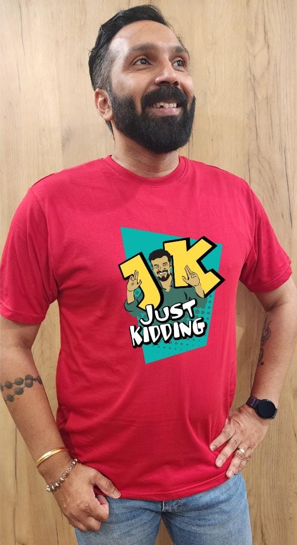 Just Kidding- Men Regular Fit