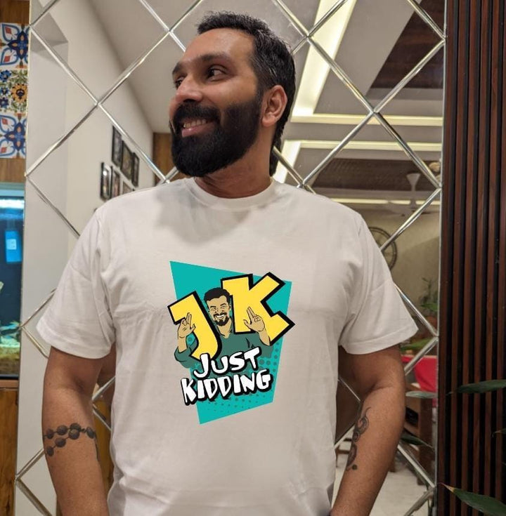 Just Kidding- Men Regular Fit