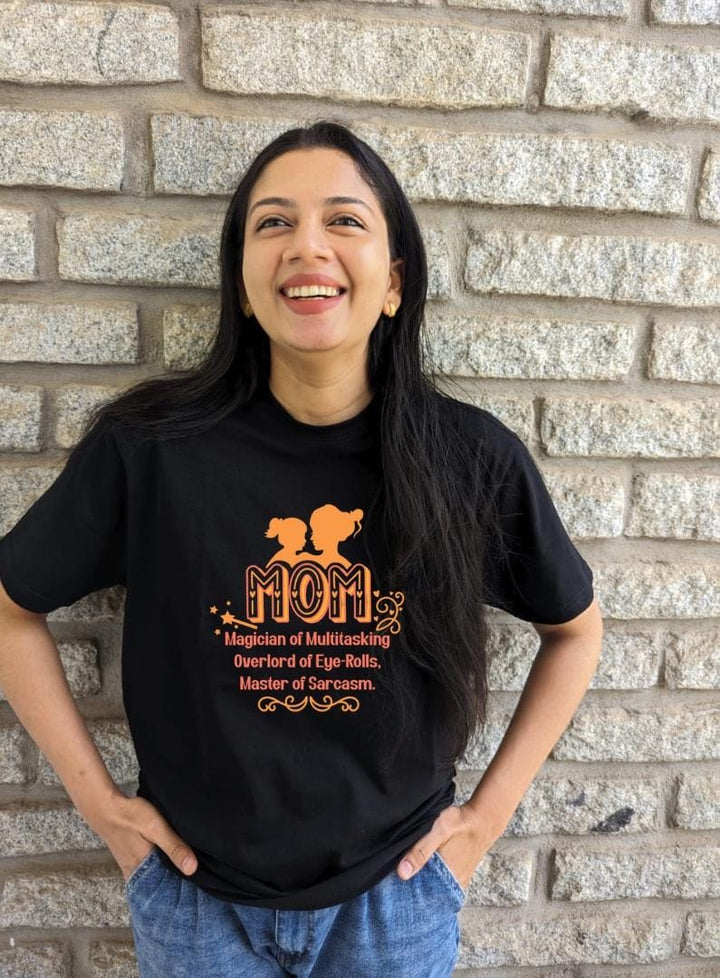 MOM-Sarcasm- Women Regular Fit