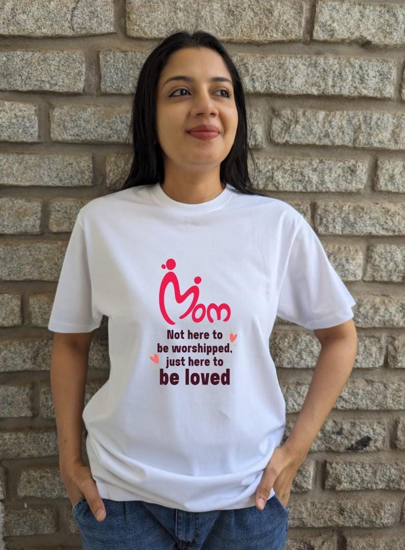 MOM-To be loved- Women Regular Fit