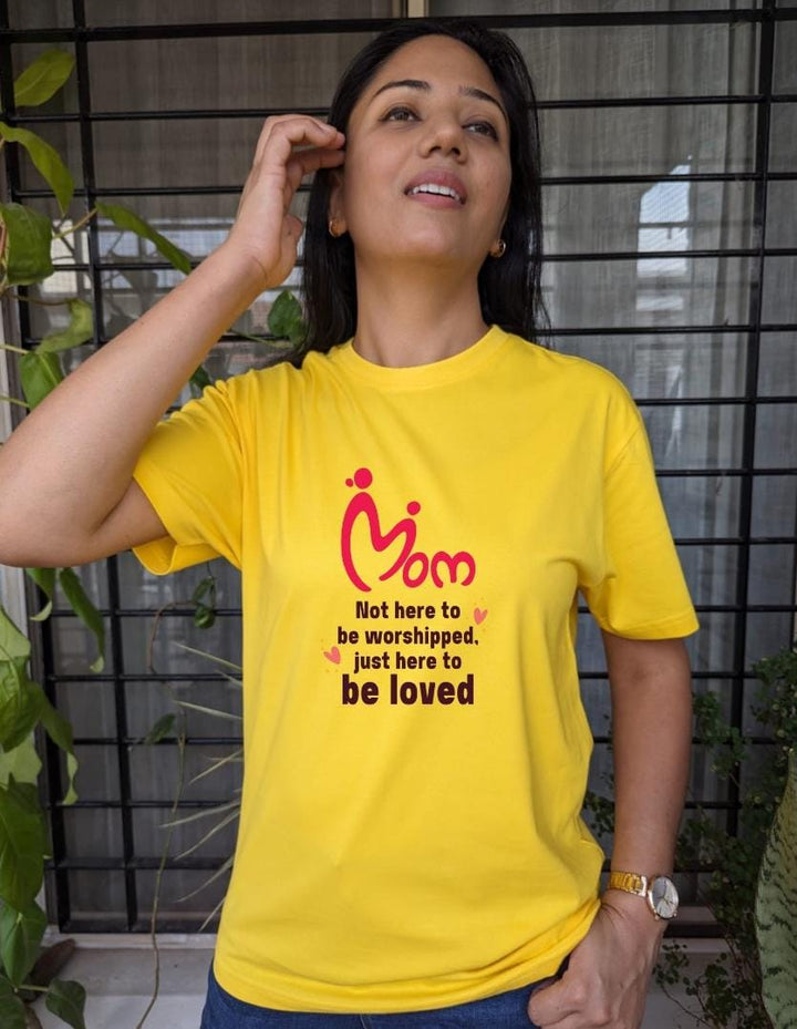 MOM-To be loved- Women Regular Fit