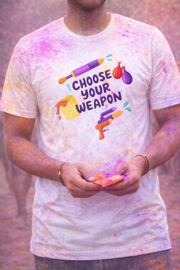 Choose Your Weapon Unisex Cotton Tshirt