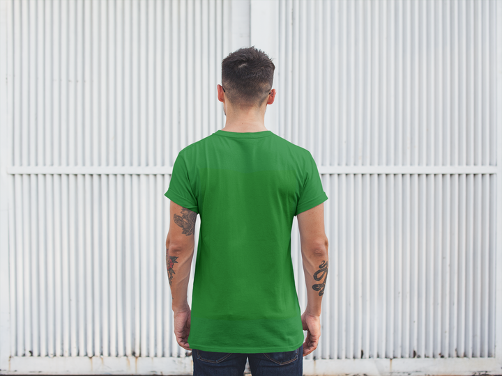 Peace Love Yoga Theme Unisex Cotton Tshirt