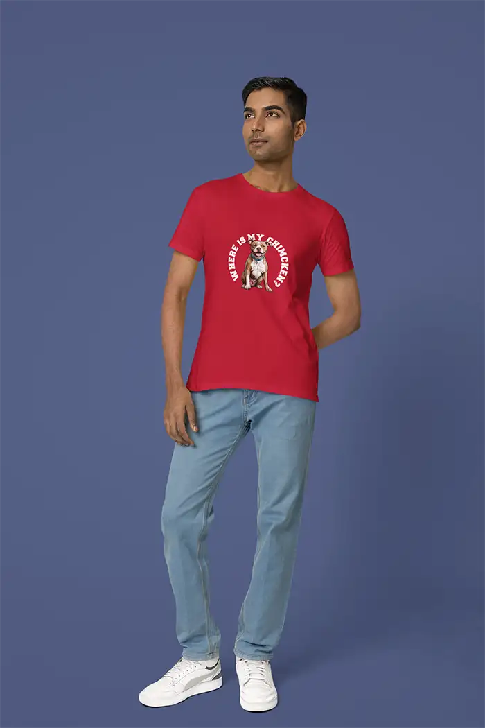 Where Is My Chimcken?- Men Regular Fit