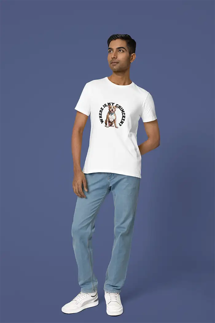 Where Is My Chimcken?- Men Regular Fit
