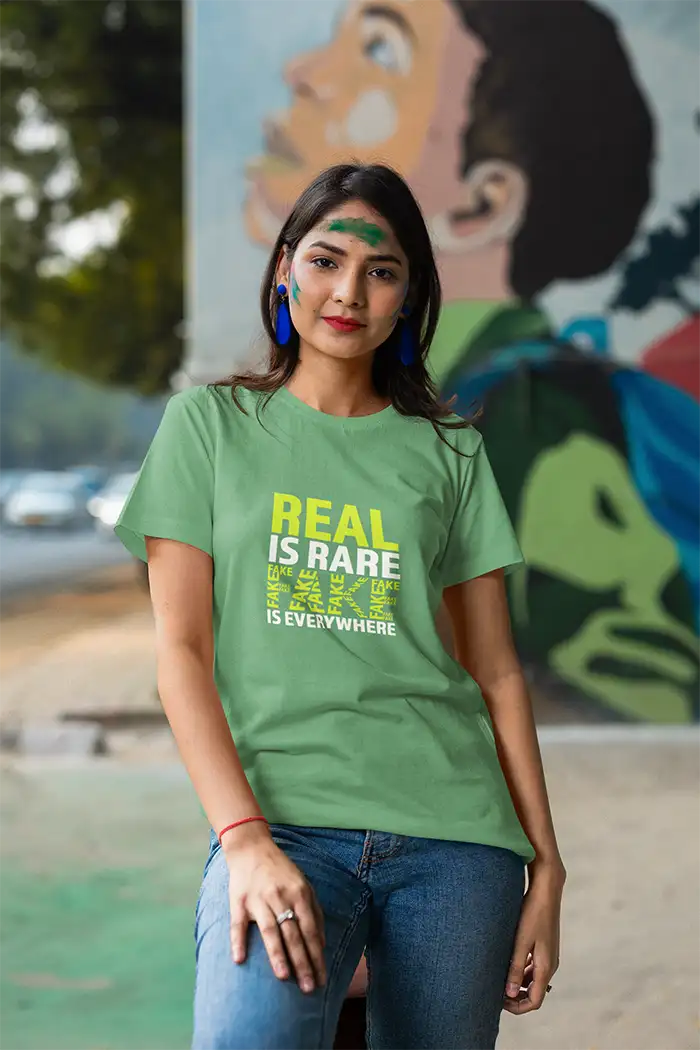 Real Is Rare - Women Regular Fit