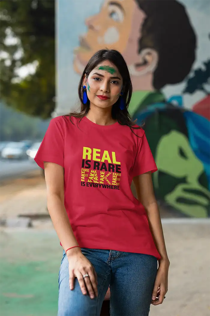 Real Is Rare - Women Regular Fit