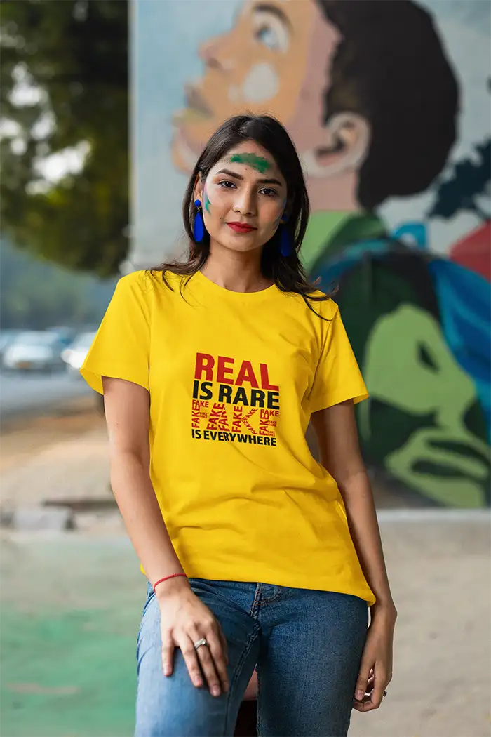 Real Is Rare - Women Regular Fit