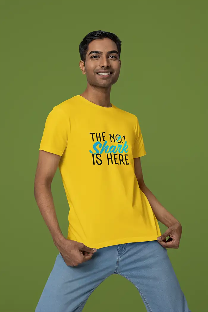 The No.1 Shark Is Here - Men Regular Fit