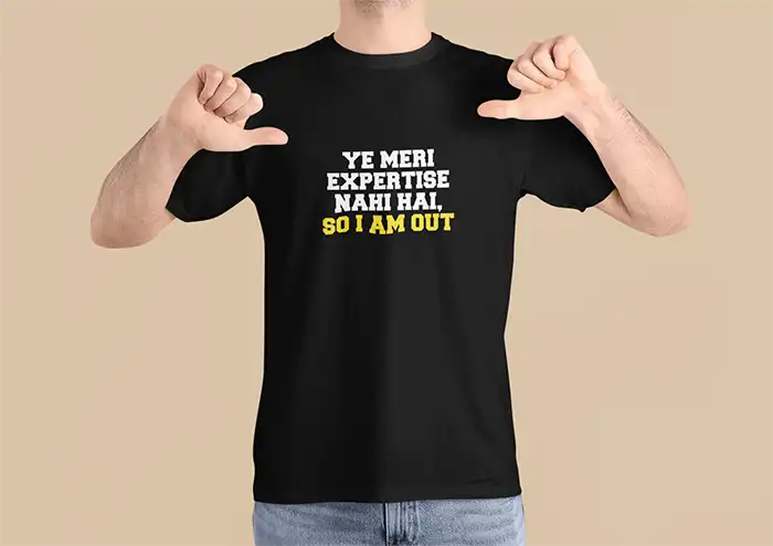 Ye Meri Expertise Nahi Hai - Men Regular Fit