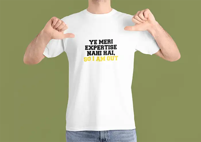 Ye Meri Expertise Nahi Hai - Men Regular Fit